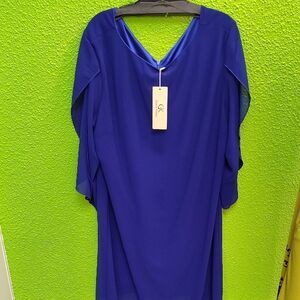 Grace Karin Blue Boxy Tunic Dress